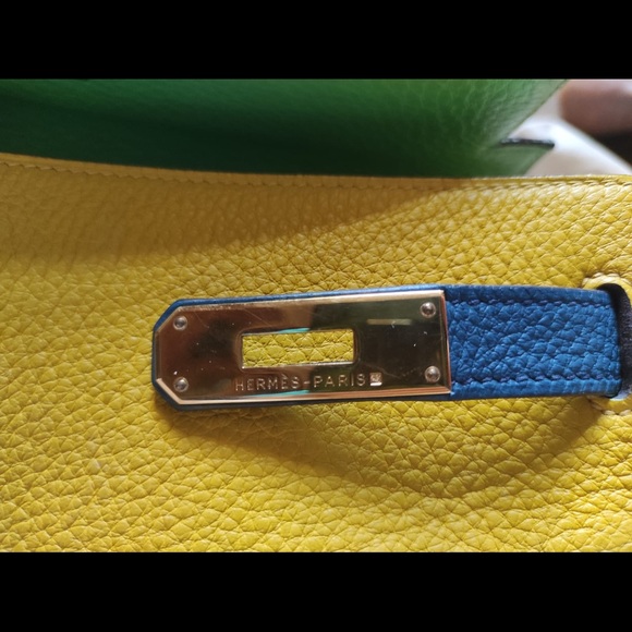 Hermès Kelly 35 tri- color bag - Picture 11 of 16